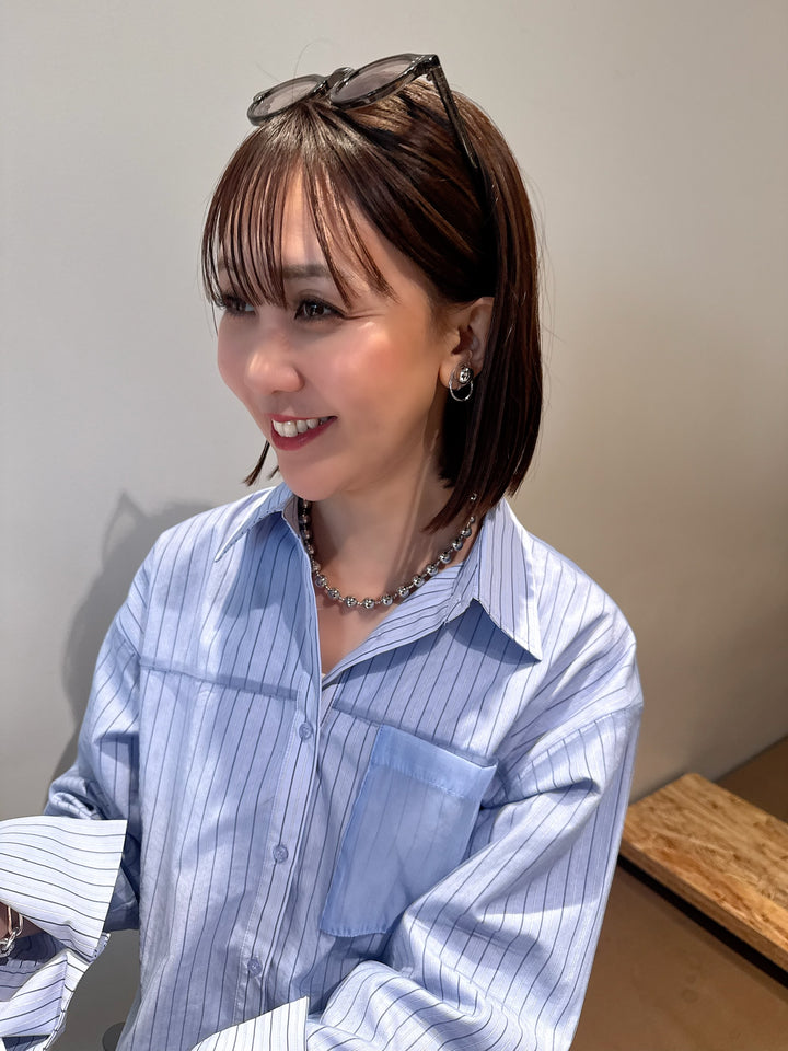 [新作300円OFF]【予約】ボールネックレス / シルバー(4月上旬発送予定)