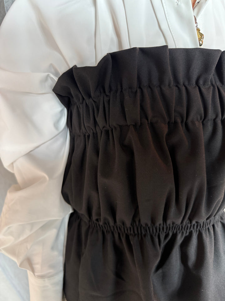 【予約】ギャザービスチェ / ブラック(4月中旬発送予定)