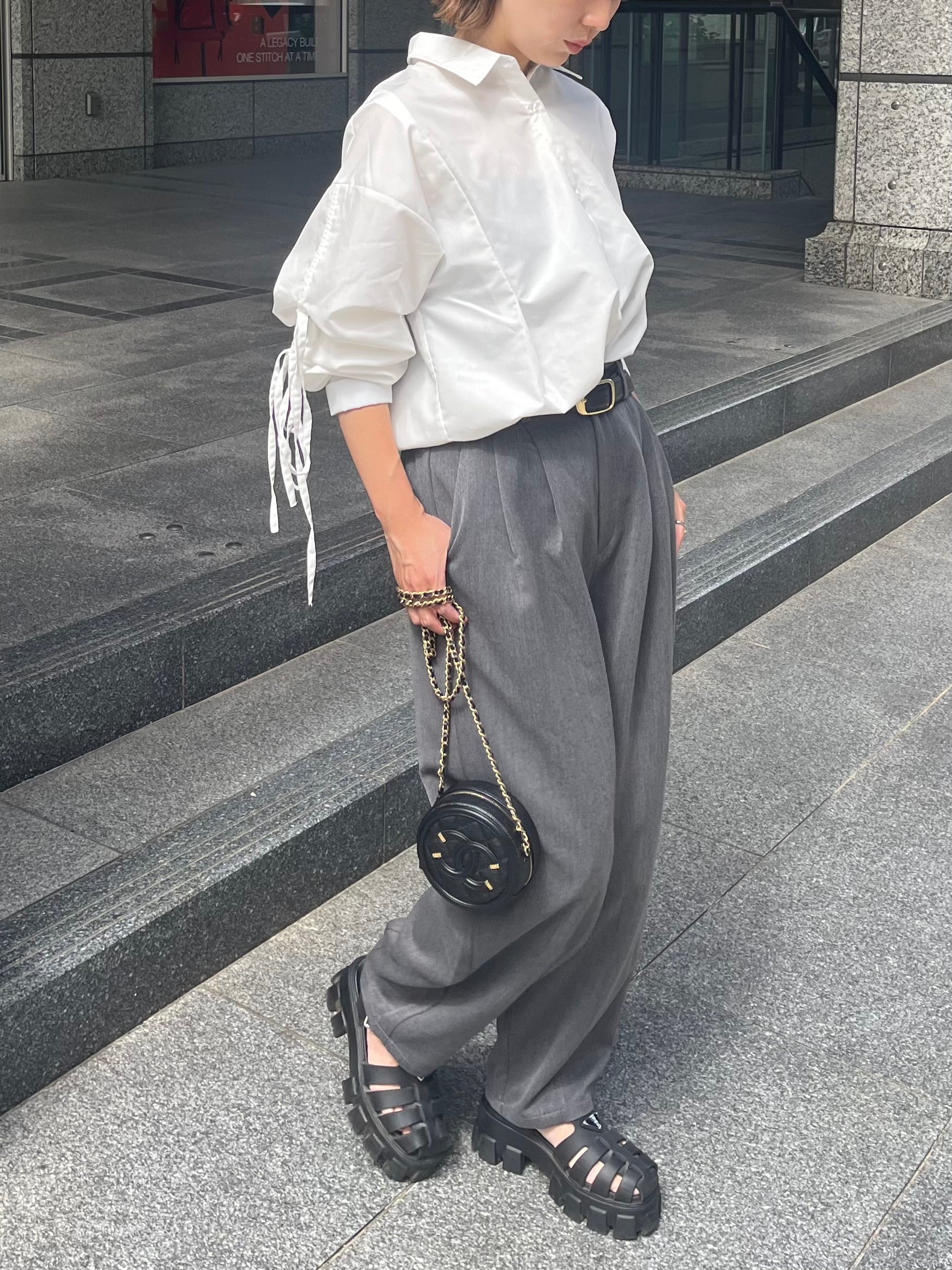 ◆A.P.C◆ Tressie プリーツ パンツ グレー ◇A.P.C◇ Tressie プリーツ パンツ グレー