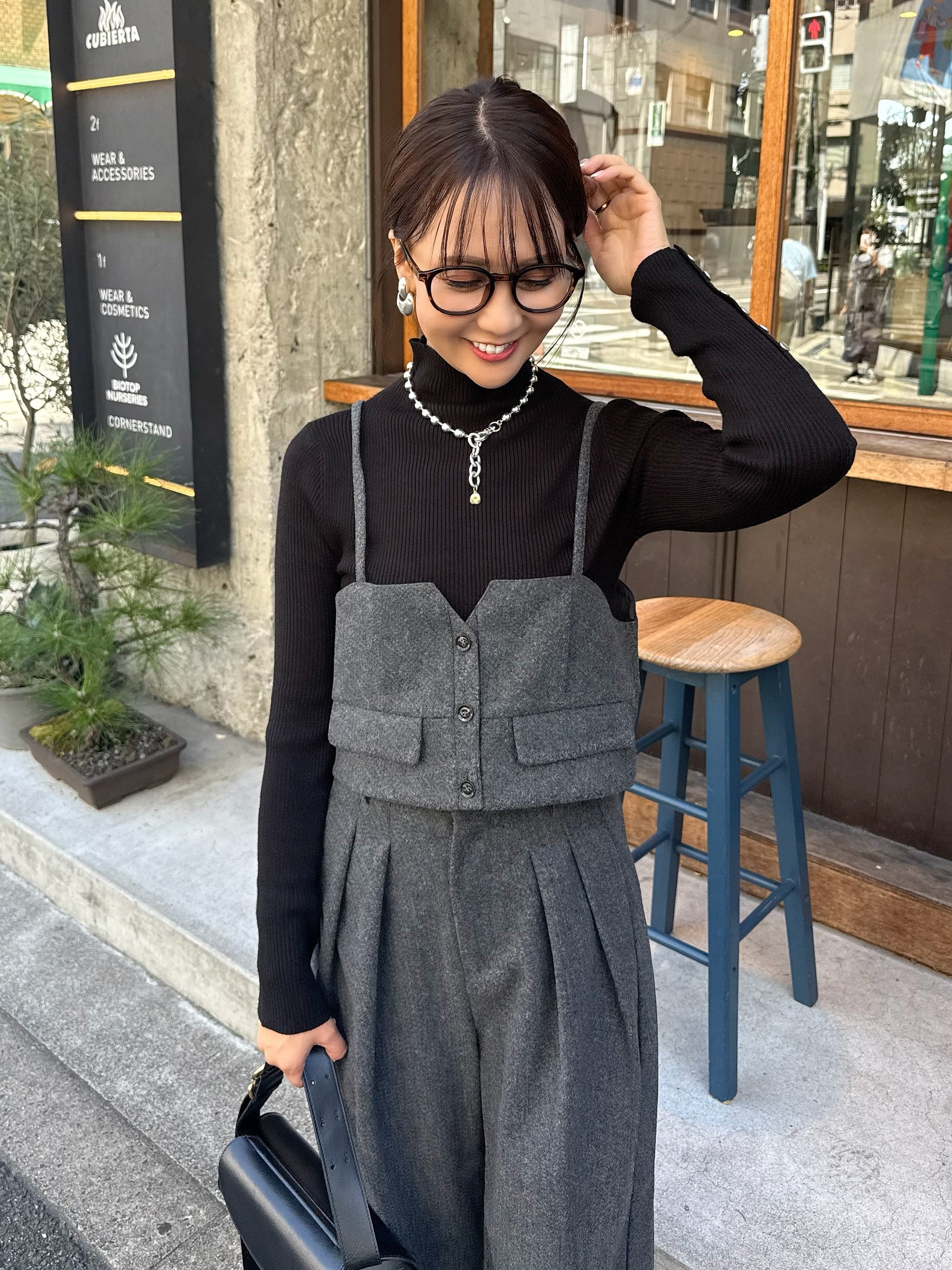 チャコール ぴーまん様 AZUL BY MOUSSY | フェイクスエードブルゾン (ブルゾン ) |SHEL'TTER