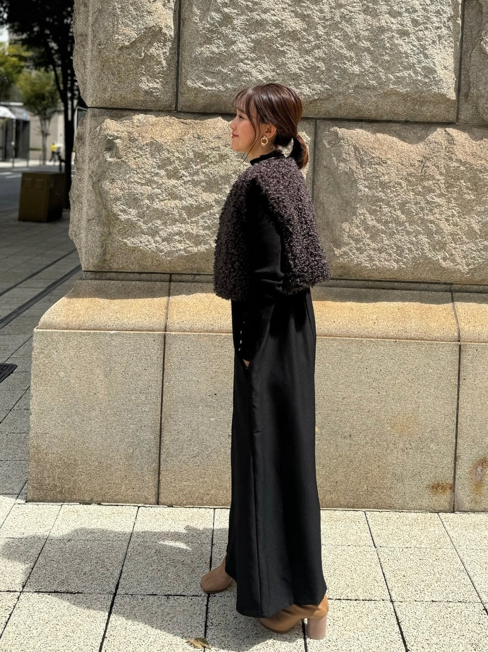 プードルジレ / チャコールグレー – fosie