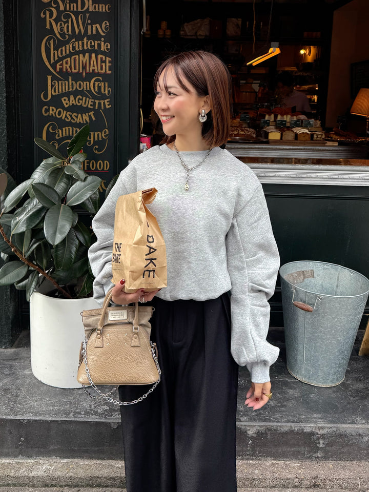 【予約】裏起毛バルーンプルオーバー / グレー(11月下旬発送予定)