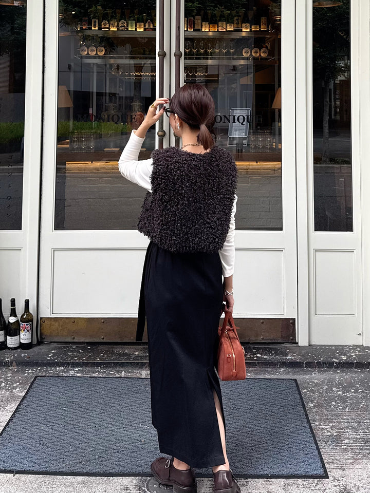 プードルジレ / チャコールグレー