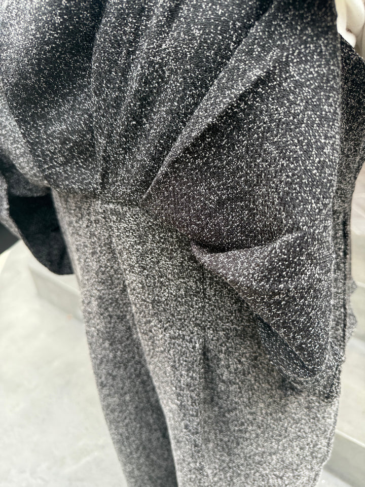 【予約】プリーツビスチェオールインワン / ブラック(11月上旬発送予定)