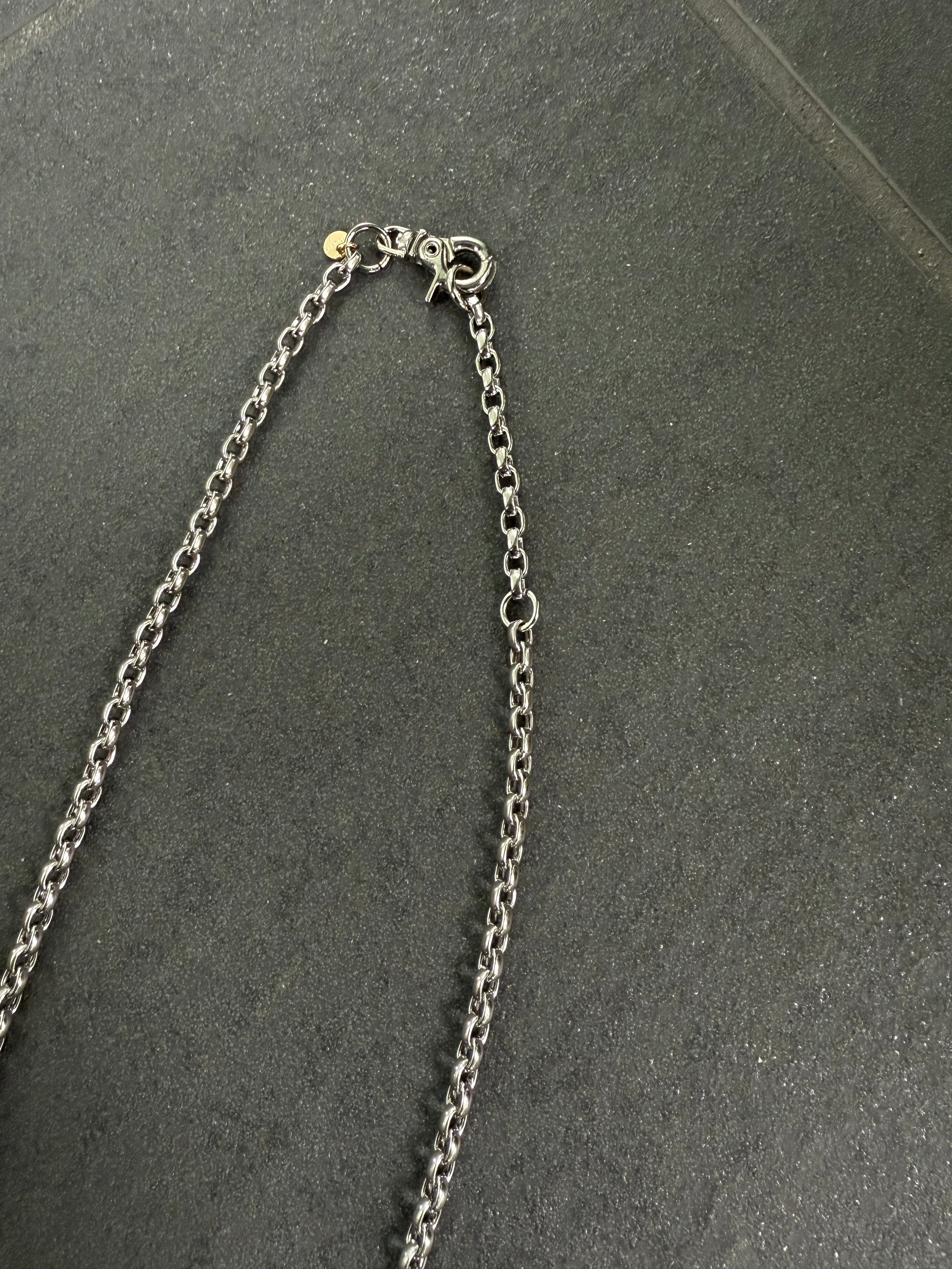 予約】リングロングネックレス / シルバー (11月下旬発送予定) – fosie