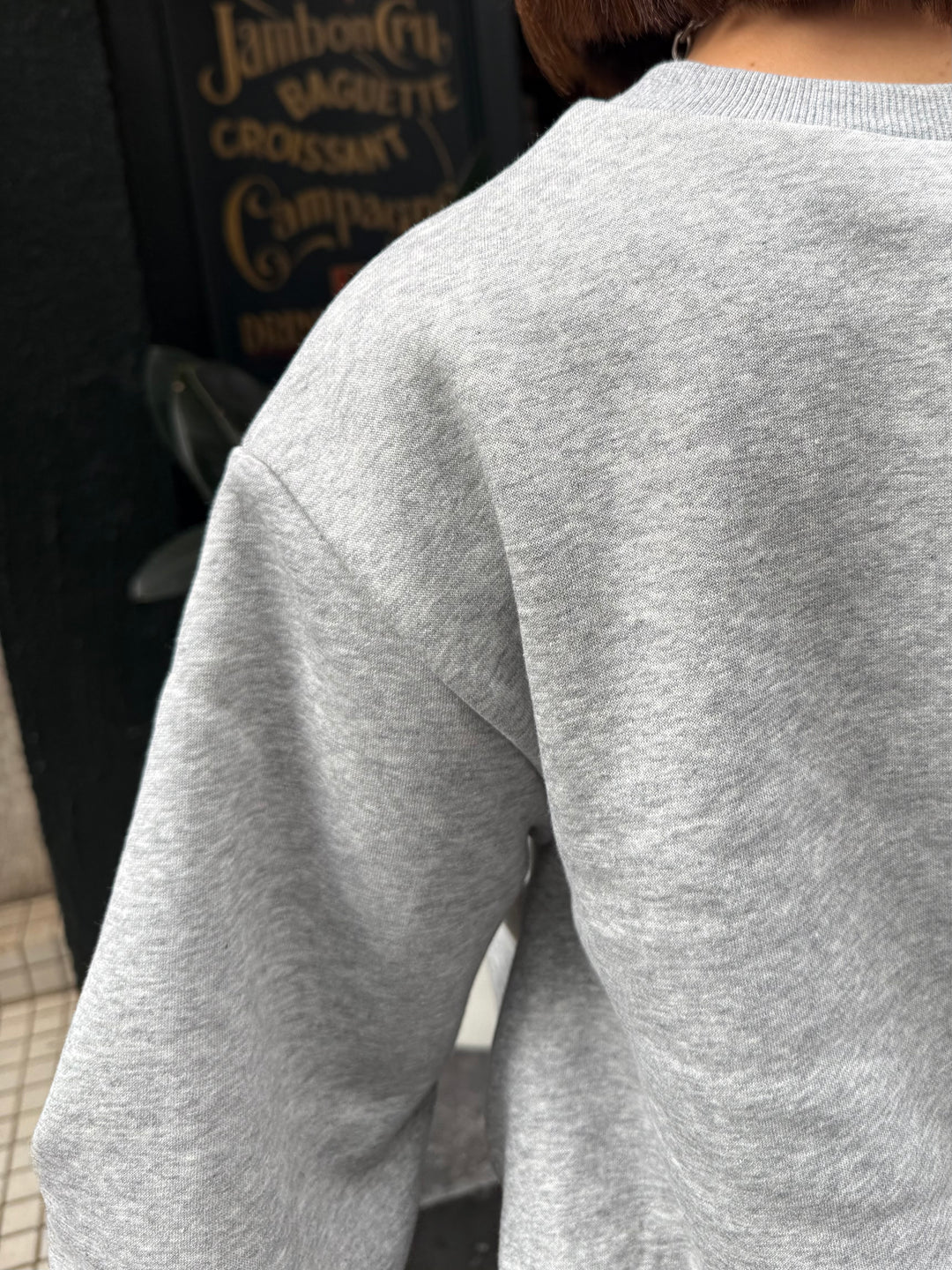 【予約】裏起毛バルーンプルオーバー / グレー(11月下旬発送予定)