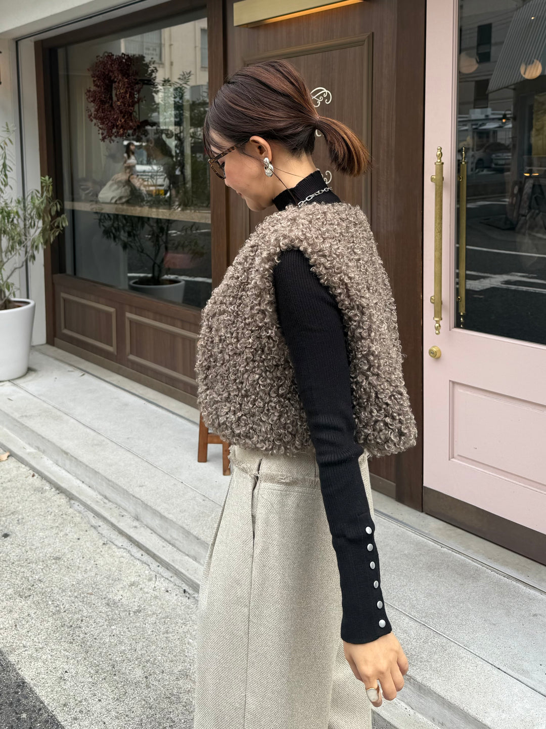 プードルジレ / ブラウン