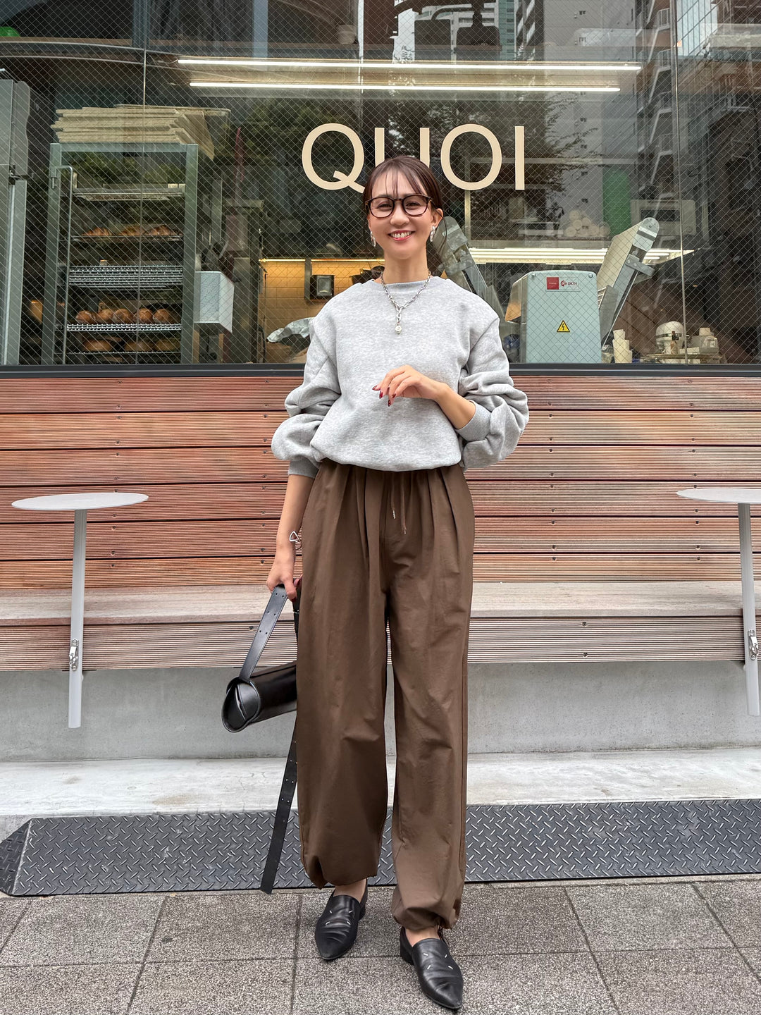 【予約】裏起毛バルーンプルオーバー / グレー(11月下旬発送予定)