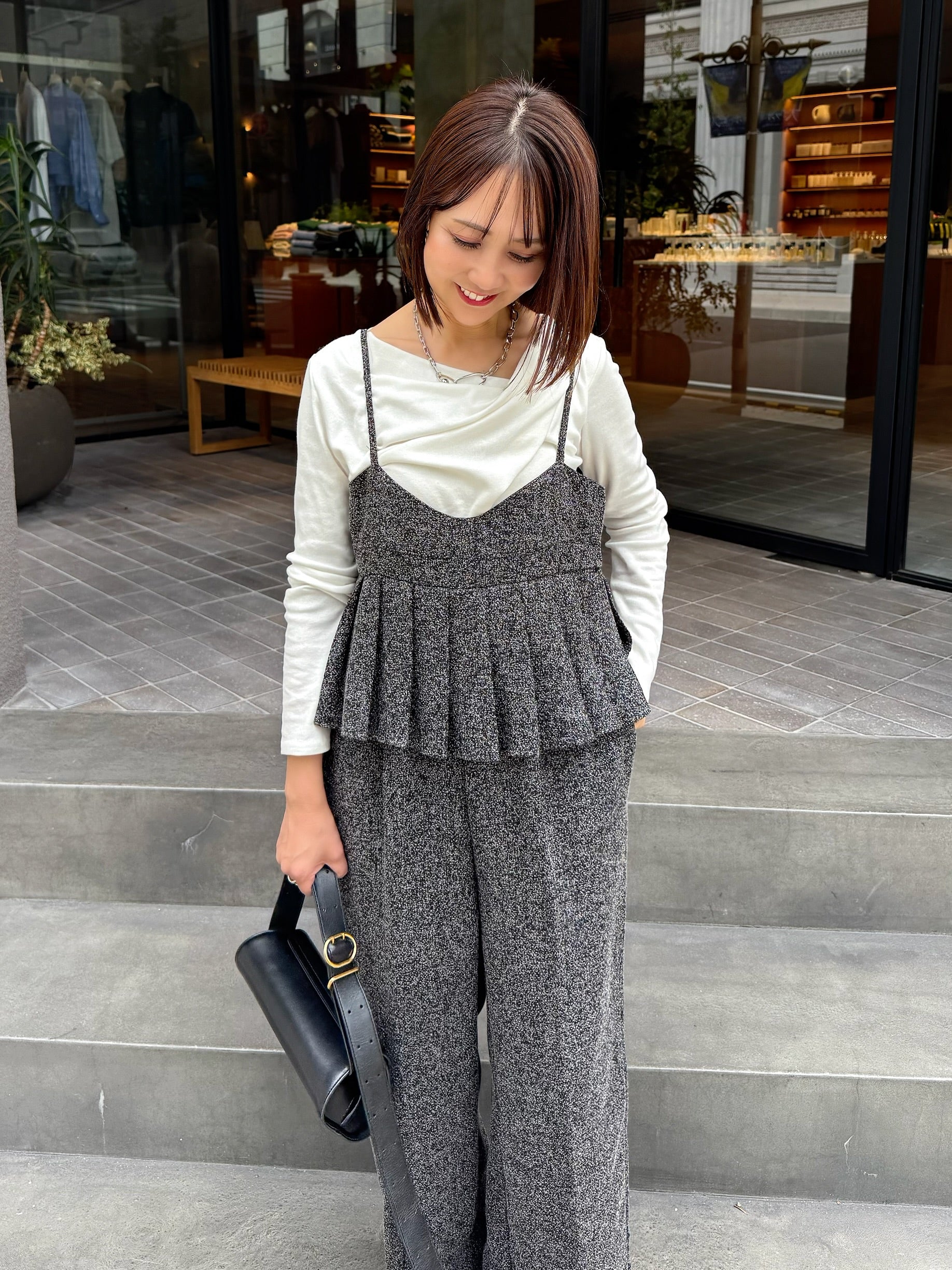 ランダムチェーンネックレス / シルバー – fosie