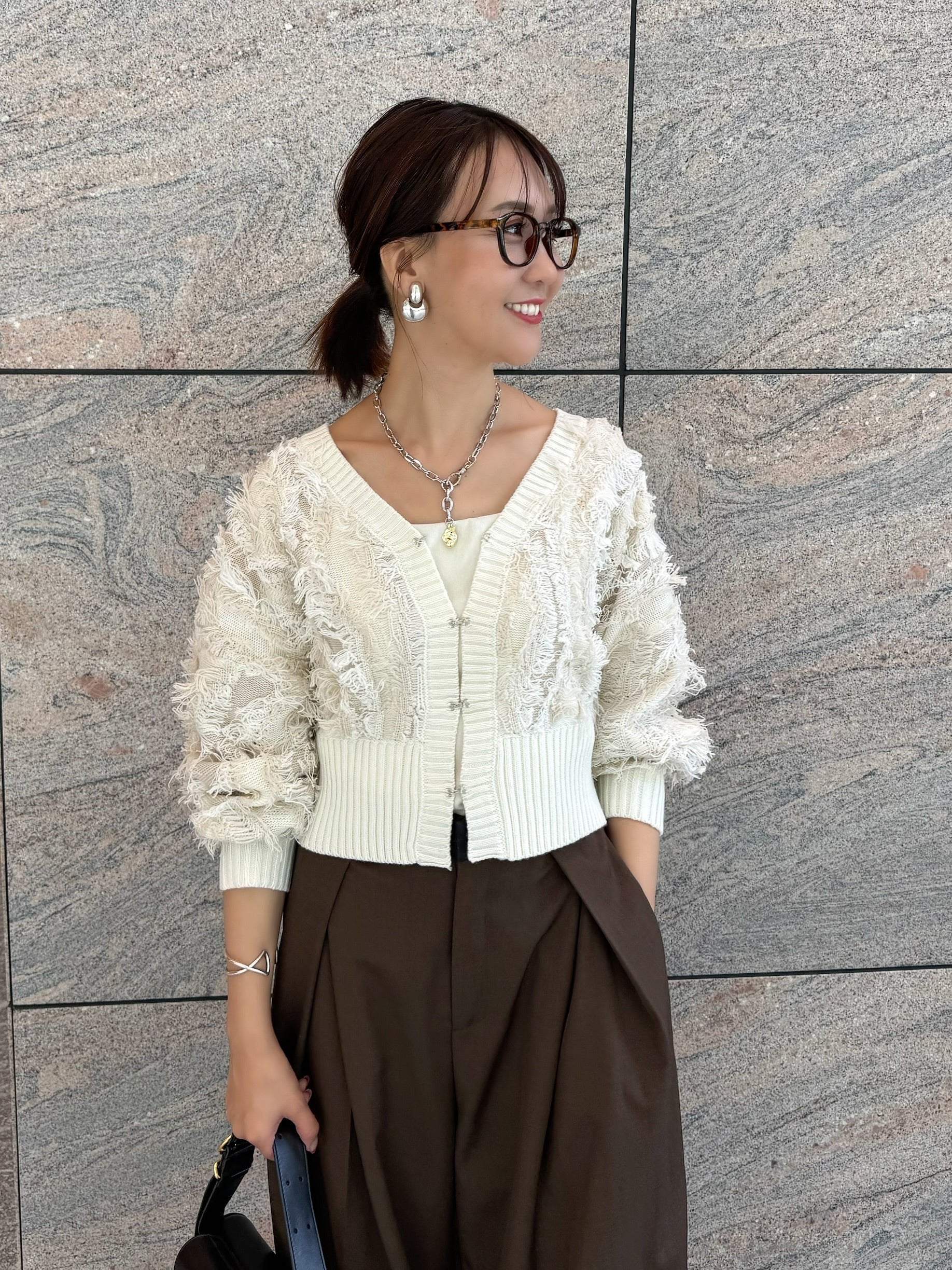 予約】ボリュームチェーンネックレス / シルバー(3月中旬発送予定) – fosie