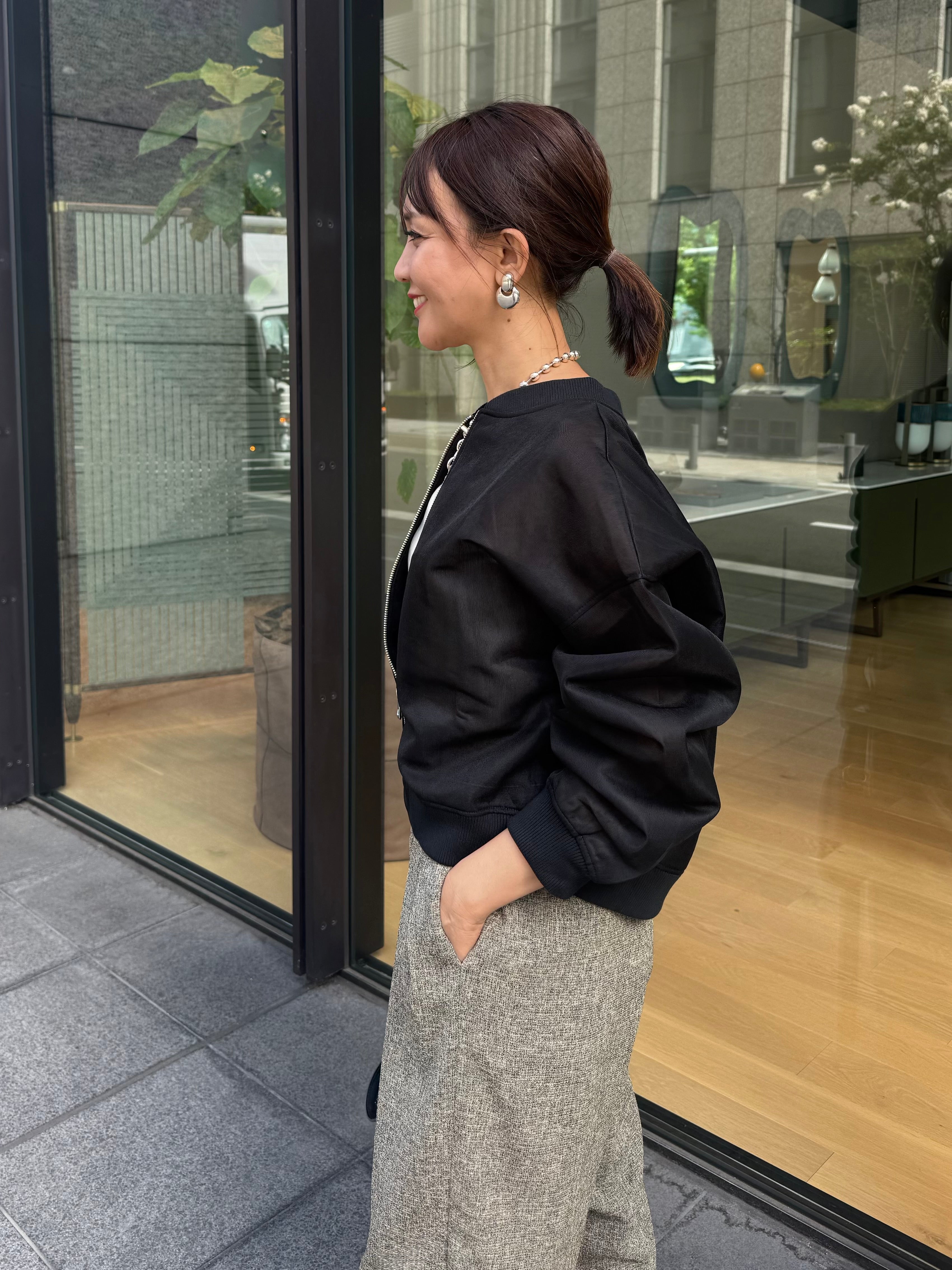 シアーブルゾン / ブラック – fosie