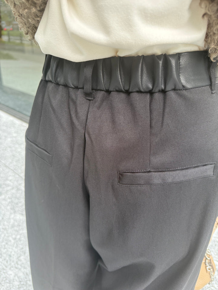 ツイルタックパンツ / ブラック