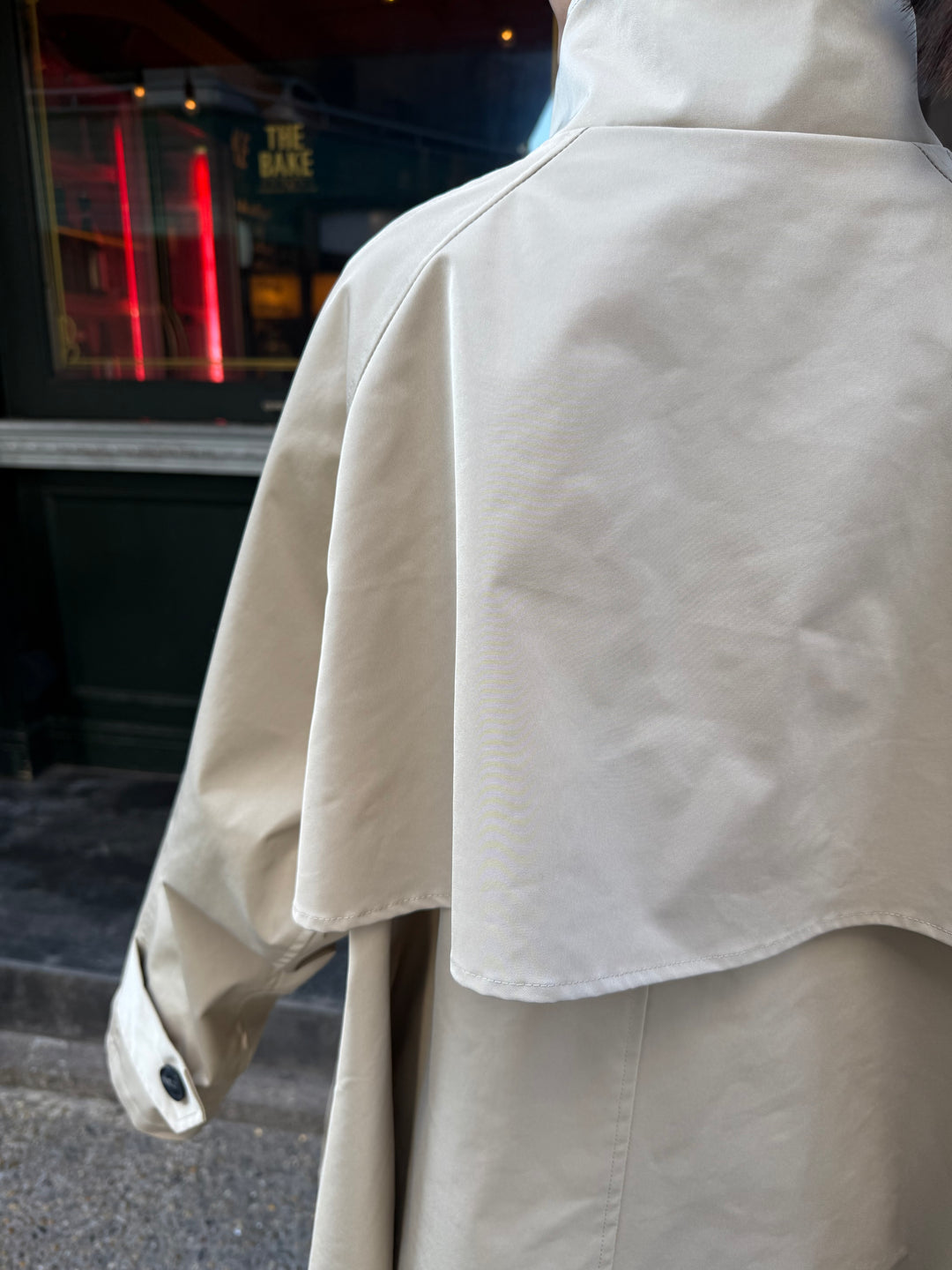 【予約】スタンドカラーミドルコート / ベージュ(2月下旬発送予定)