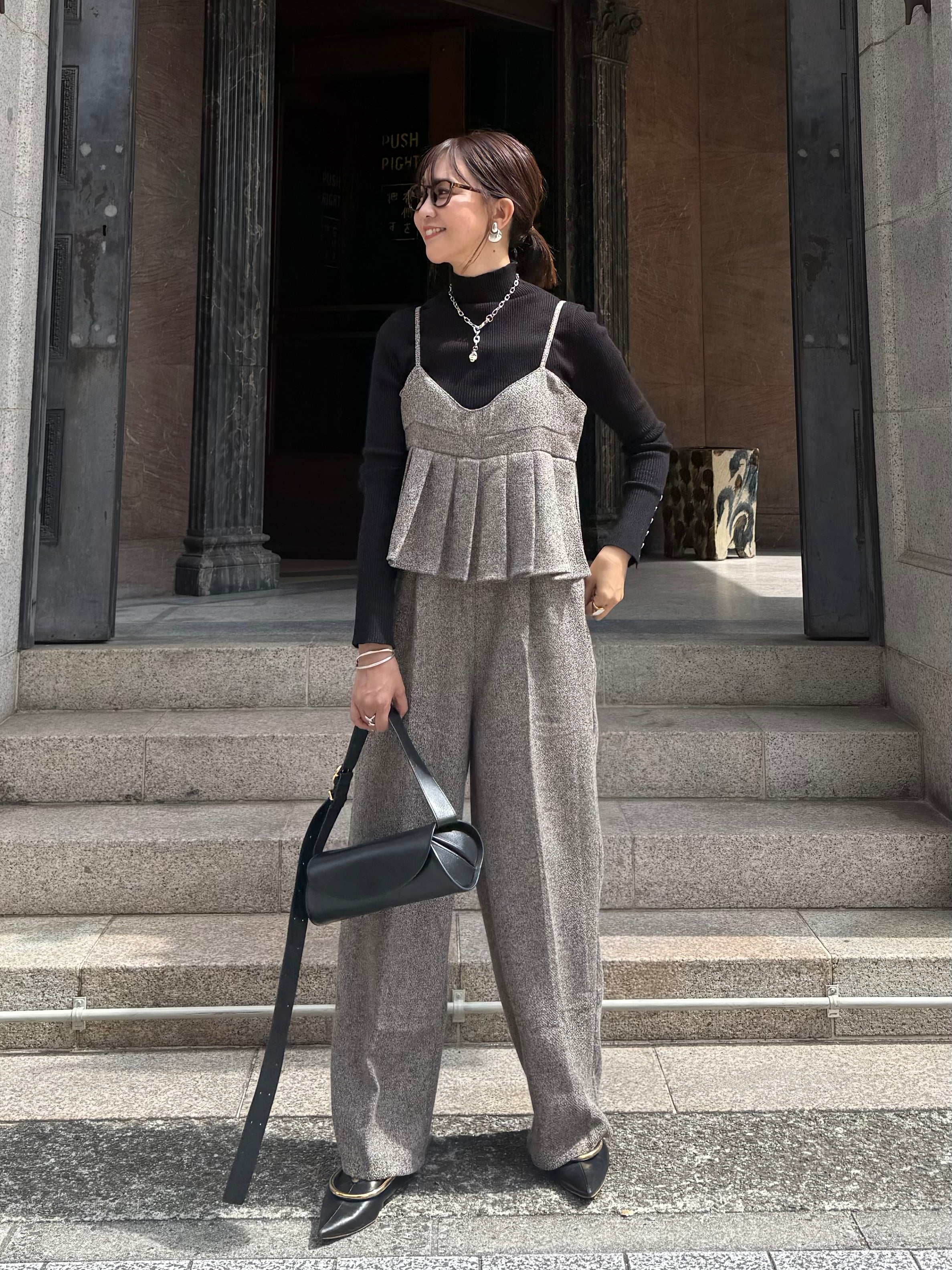 ニットビスチェオールインワン＊ココディール COCODEAL ニットビスチェオールインワン ココディール