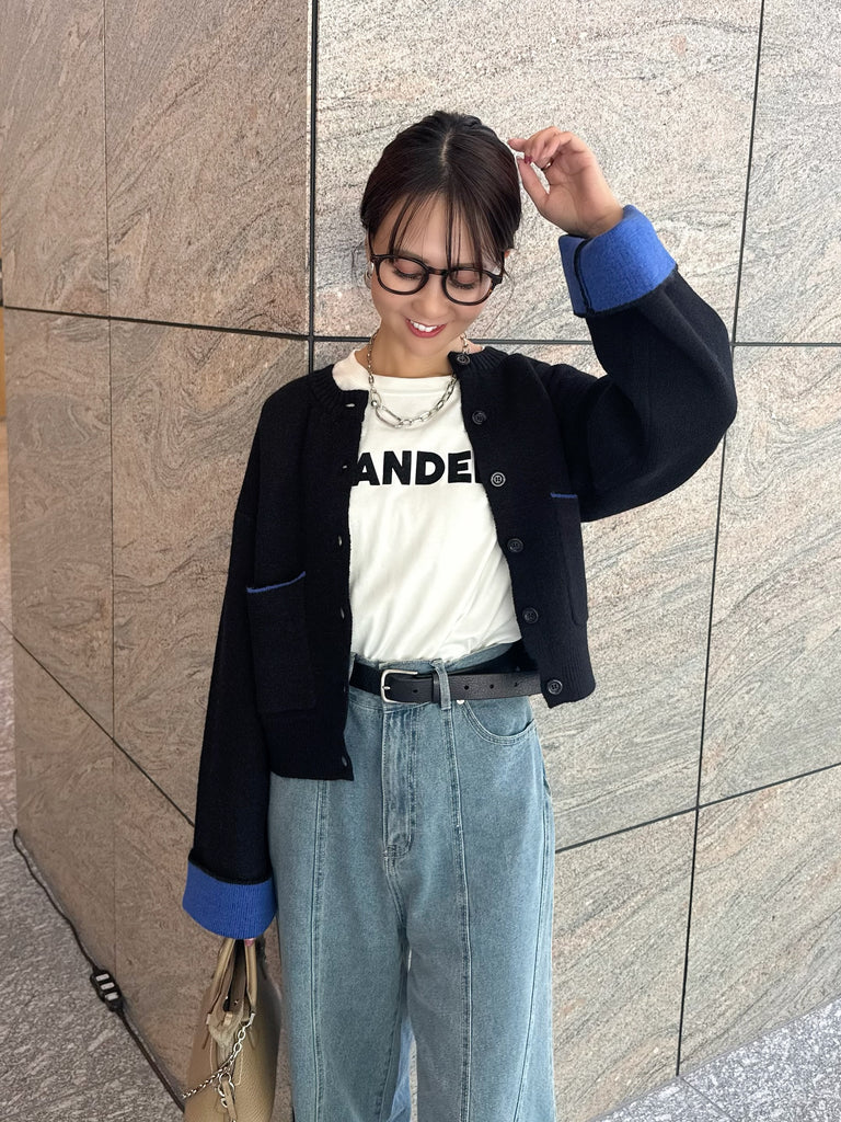 AURALEE ブラックカーディガン　アルパカ AURALEE ブラックカーディガン アルパカ 20AW AURALEE