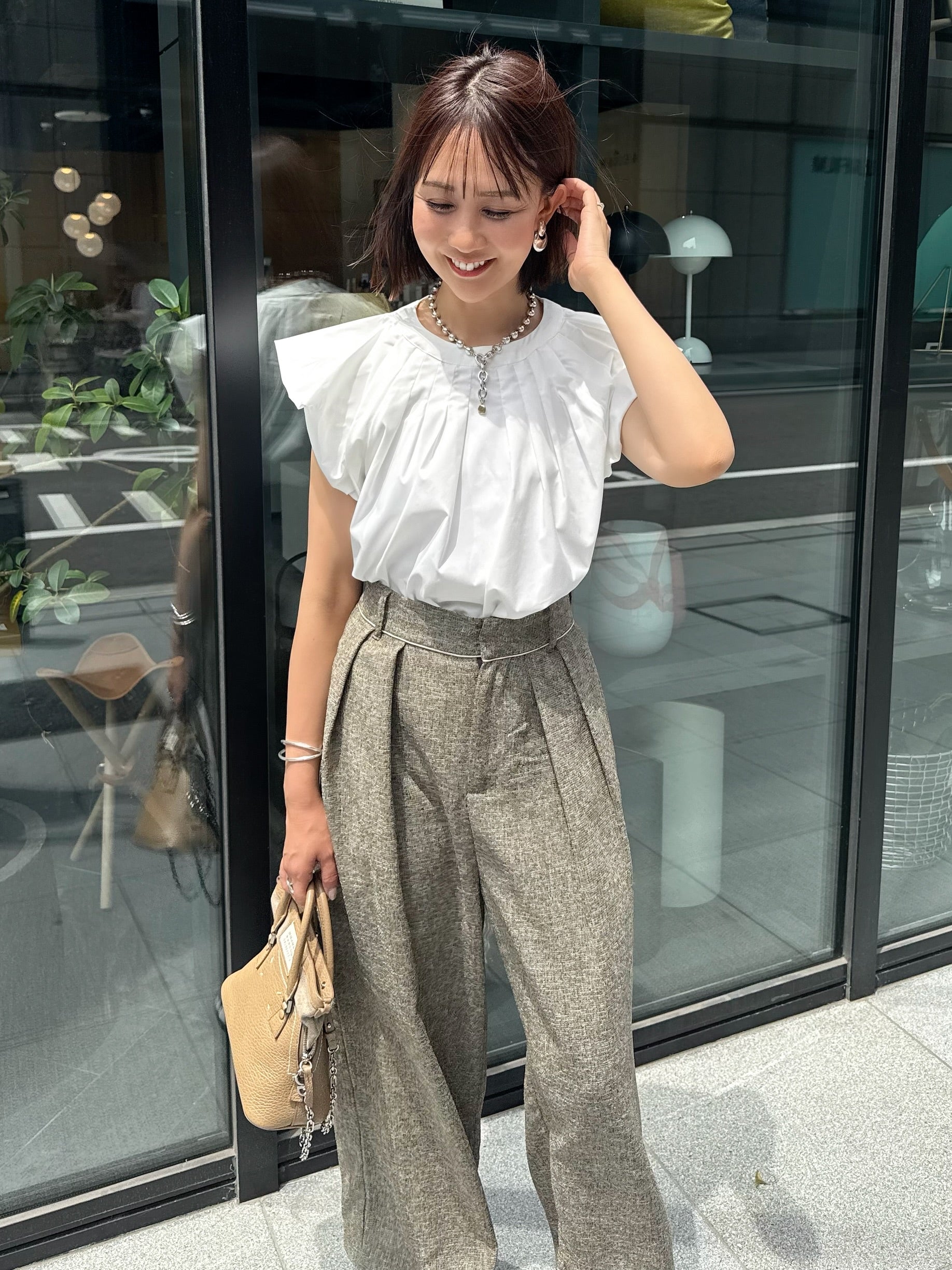 新品未使用　fosie♡トレンチコート FOSI.】オーバーサイズのトレンチコート。 | LEE