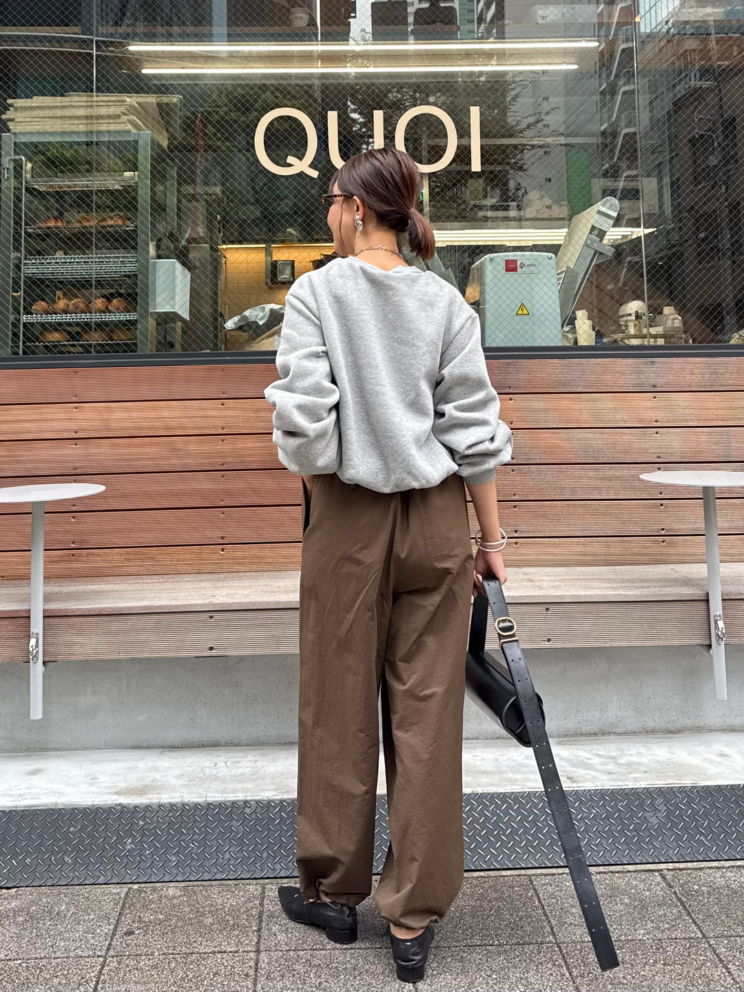 【予約】裏起毛バルーンプルオーバー / グレー(11月下旬発送予定)