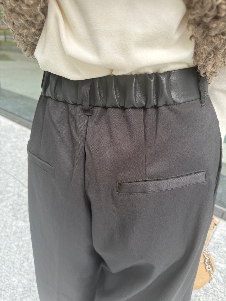 ツイルタックパンツ / ブラック