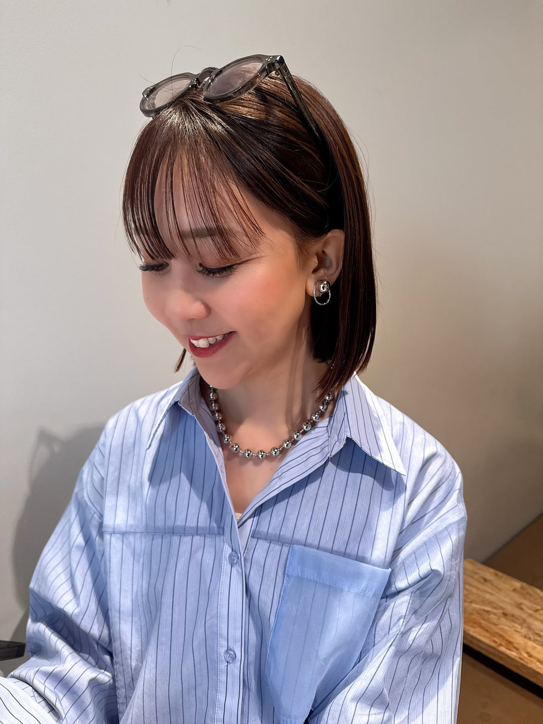 [新作300円OFF]【予約】ボールネックレス / シルバー(4月上旬発送予定)